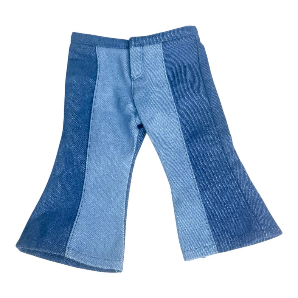 American Girl Doll Julie Pants Denim Blue Jeans 1st Ed. Meet Outfit Accessory